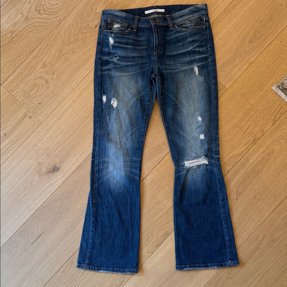Joe's Jeans Medium Blue Flare Provocateur Denim